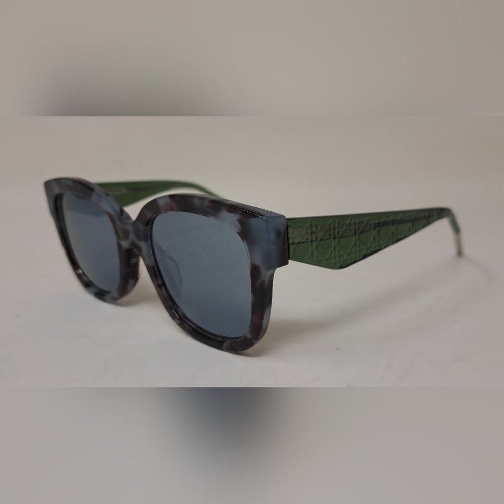 Christian Dior Sunglasses Mirror Green Tortoise Square Very Dior1 N 51-21-150 - Picture 12 of 16